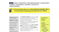 Desktop Screenshot of maladiedesteinert.info